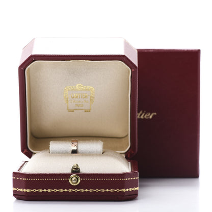 Cartier 18K Pink Gold 3.5mm LOVE Wedding Band Ring 55 7.25 5 of 5