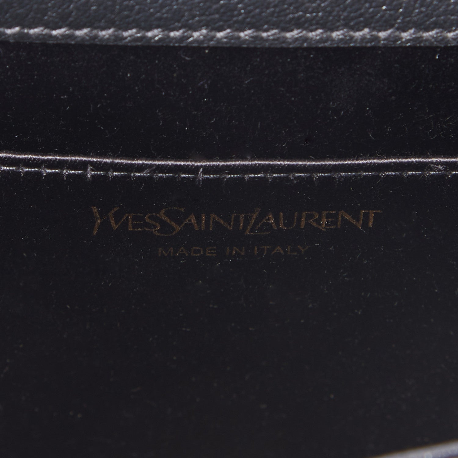 Saint Laurent Calfskin Monogram Large Belle De Jour Clutch Black 8 of 8