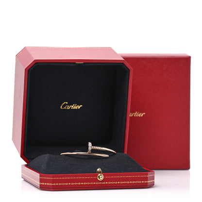 Cartier 18K Pink Gold Diamond Juste Un Clou Bracelet 16 5 of 5