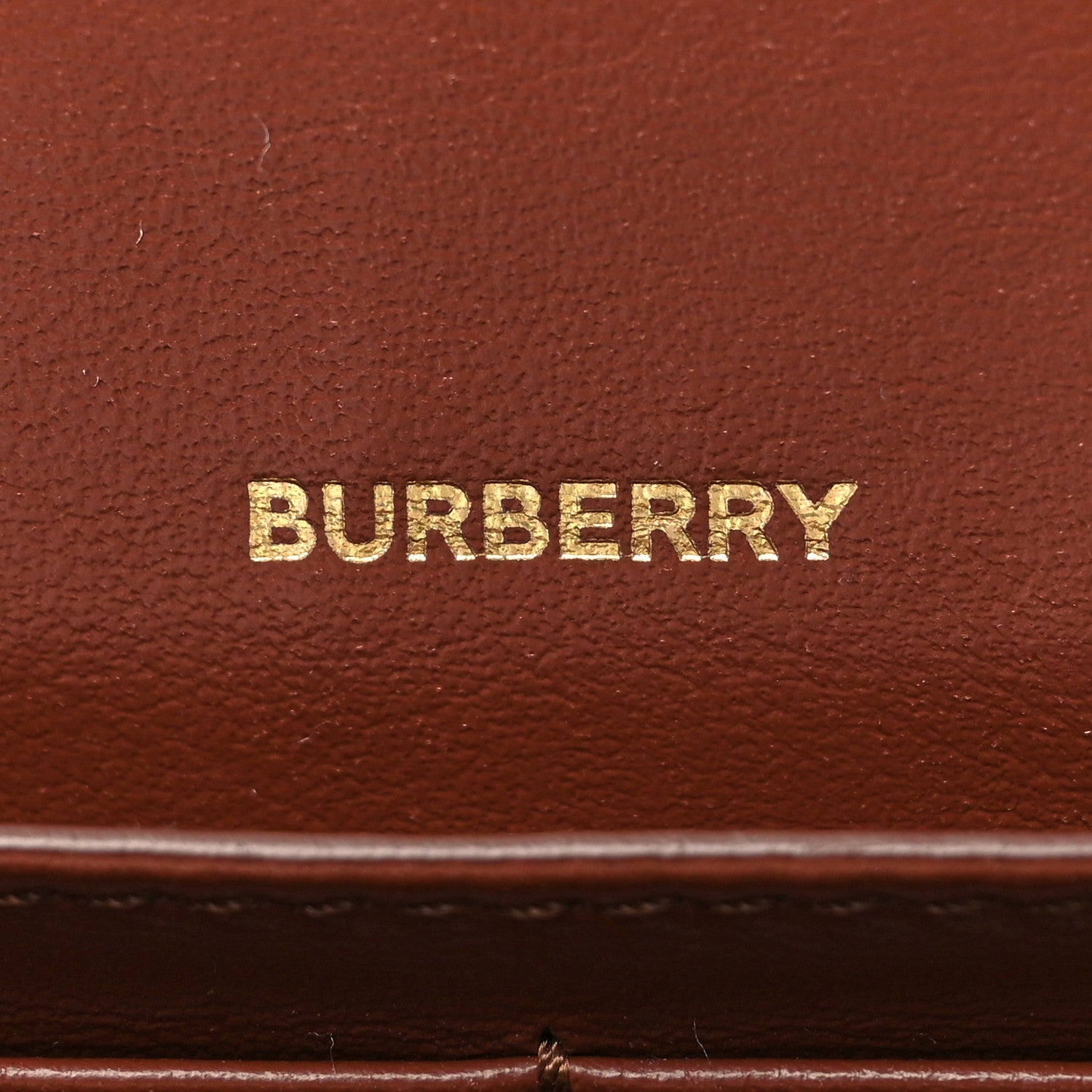 Burberry Grainy Calfskin Vintage Check Hampshire Crossbody Archive Beige Tan 6 of 8
