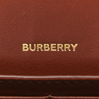 Burberry Grainy Calfskin Vintage Check Hampshire Crossbody Archive Beige Tan 6 of 8