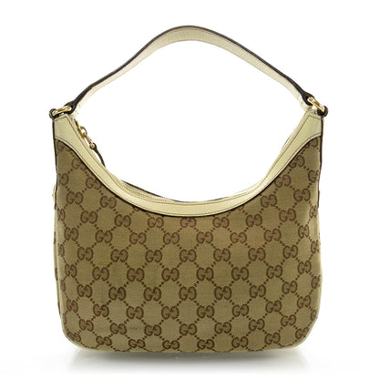 Gucci Monogram Small Charmy Hobo Ivory 1 of 11