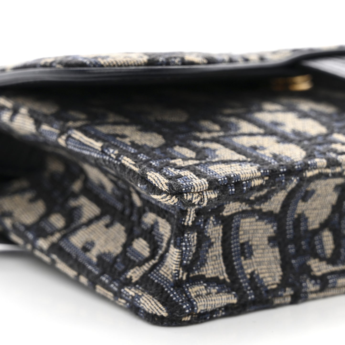 Oblique Saddle Belt Bag Blue