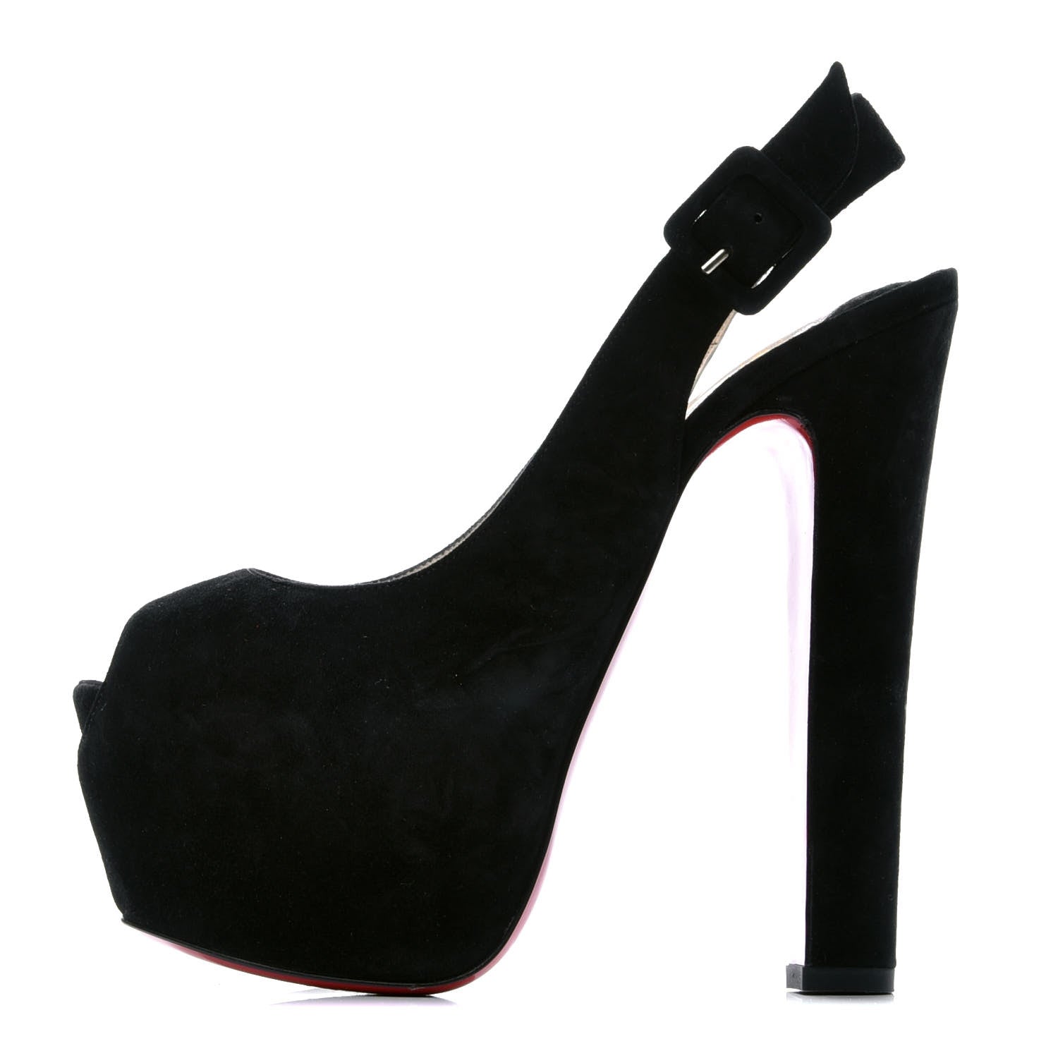 Christian Louboutin Veau Velours Tartarina 160 Pumps 37.5 Black 1 of 10