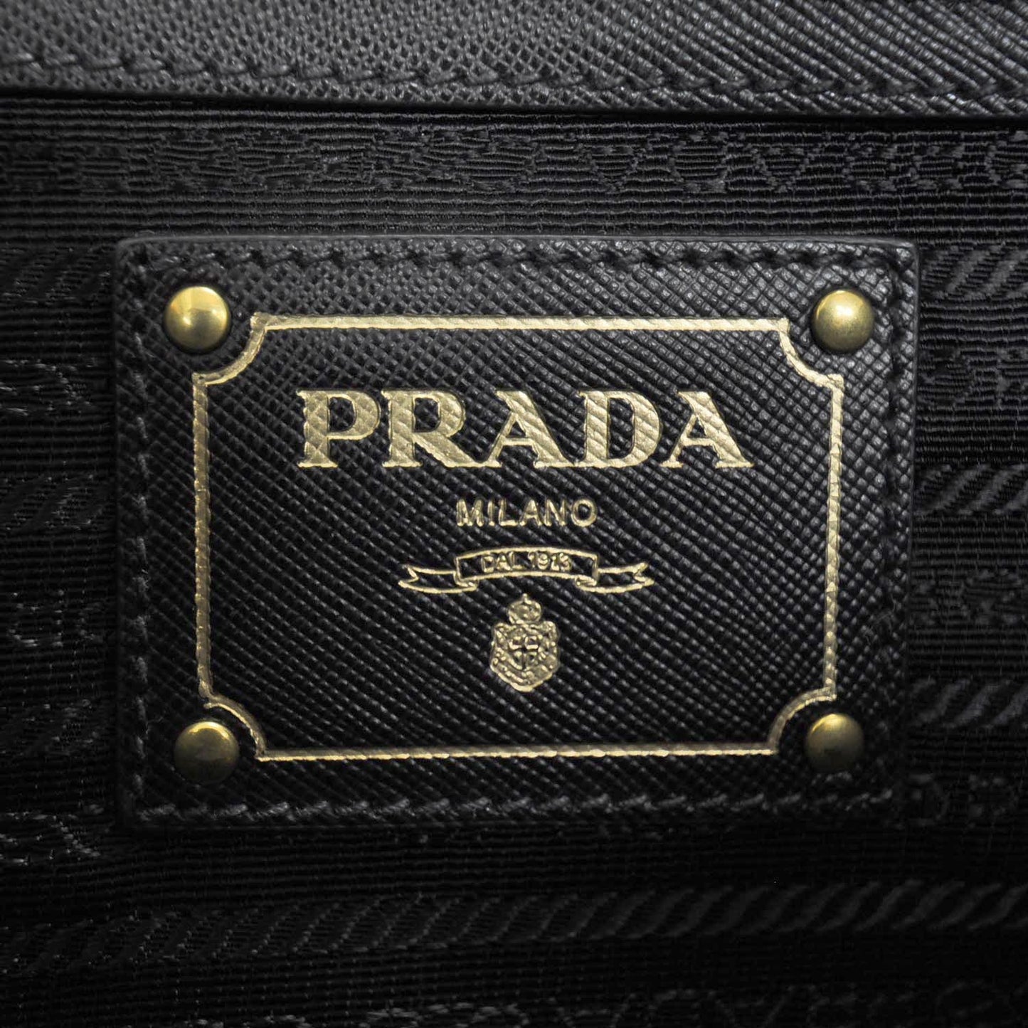 Nylon Sequin Tote Black