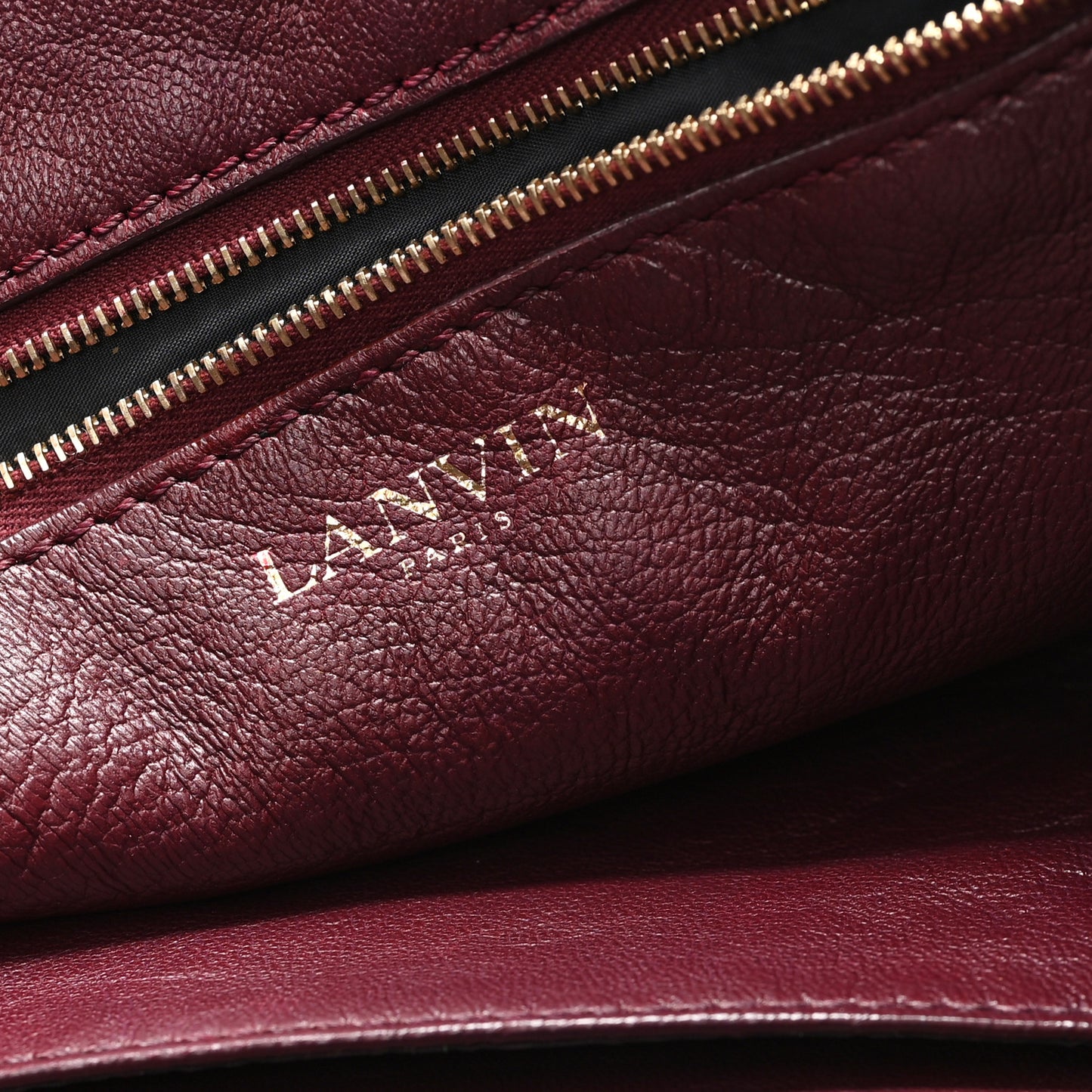 Lambskin Quilted Carry Me Tote Burgundy