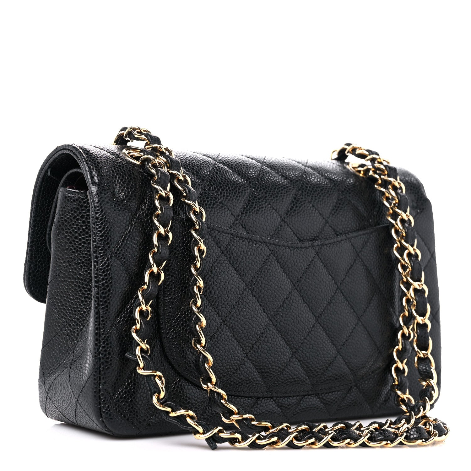 Chanel Caviar Quilted Small Double Flap Black 3 of 9