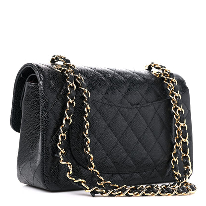 Chanel Caviar Quilted Small Double Flap Black 3 of 9