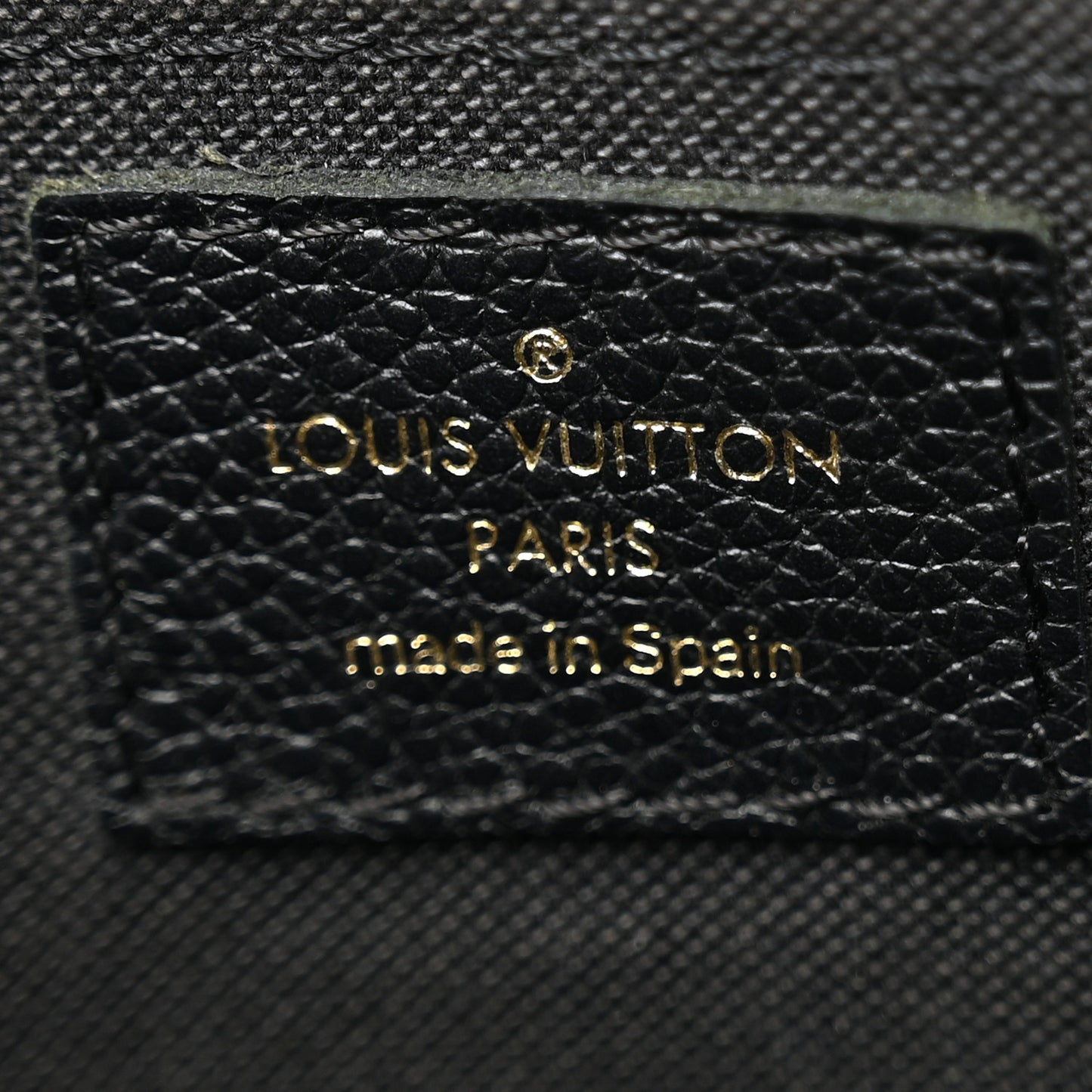 Monogram Pallas Clutch Black