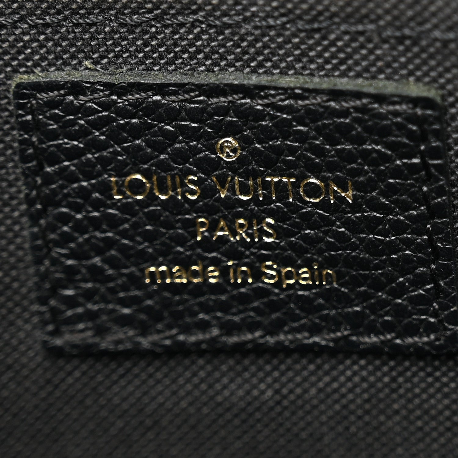 Louis Vuitton Monogram Pallas Clutch Black 6 of 10