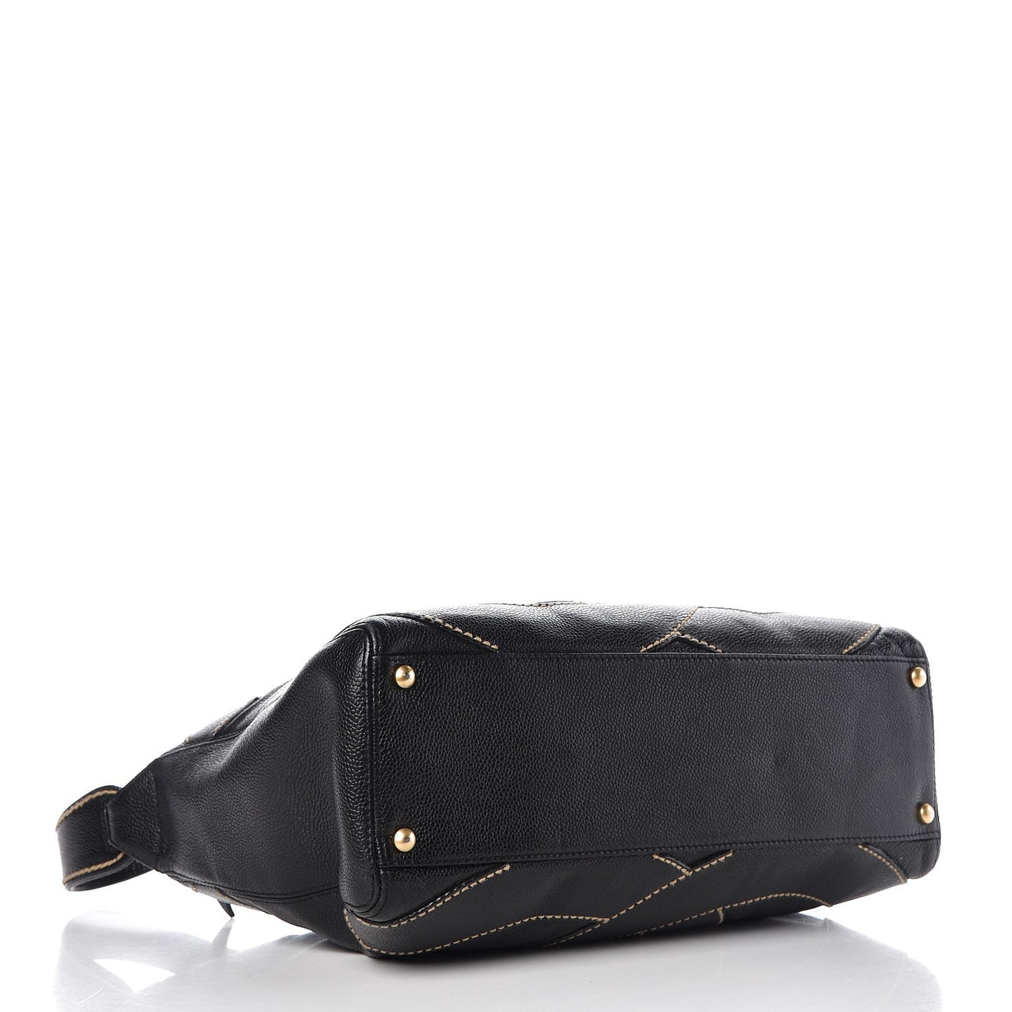 Caviar CC Stitched Hobo Black