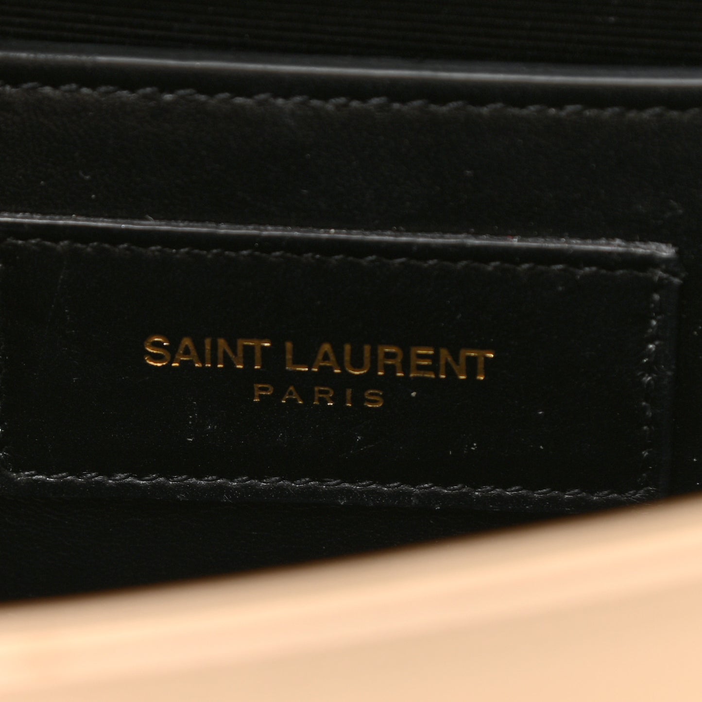 Grain De Poudre Classic Monogram Cassandre Clutch Nude Powder