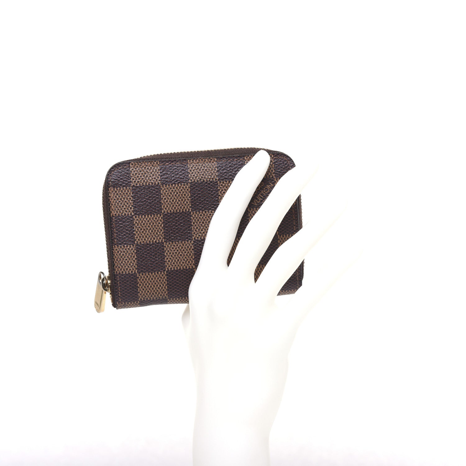 Louis Vuitton Damier Ebene Zippy Coin Purse 2 of 7
