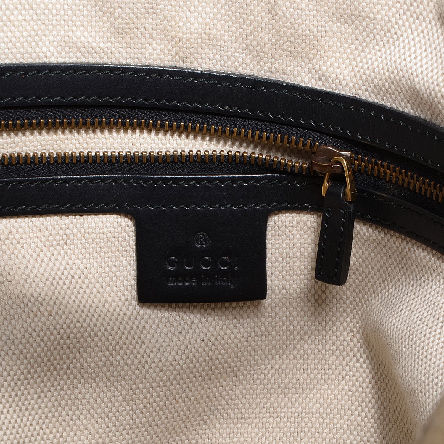 Gucci Monogram Medium Patti Stud Hobo Black 6 of 7