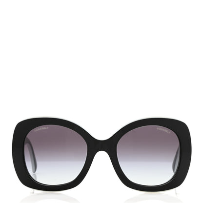 Chanel Acetate Sunglasses 71414A Black 2 of 7