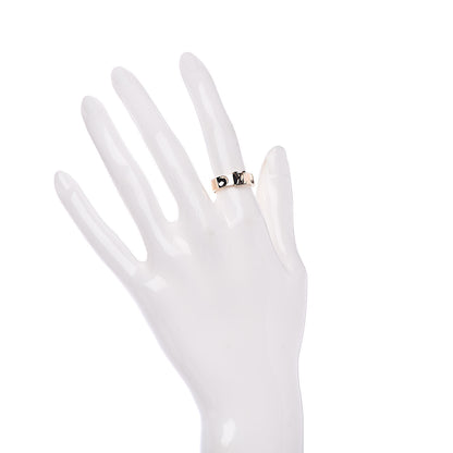 Louis Vuitton 18K Yellow Gold Empreinte LV Ring 51 5.75 2 of 7