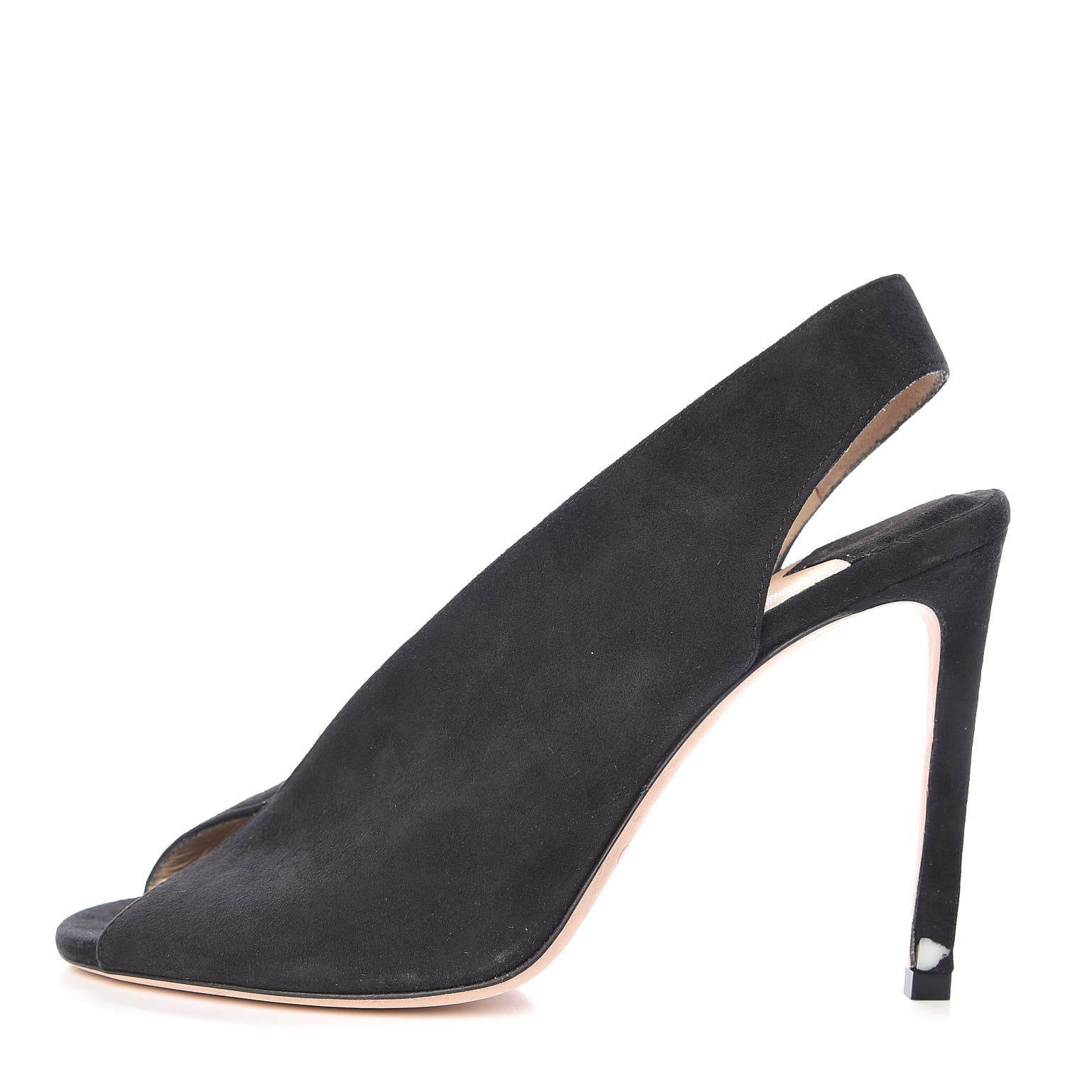 Jimmy Choo Suede Shar 100 Pumps 36 Black 1 of 13