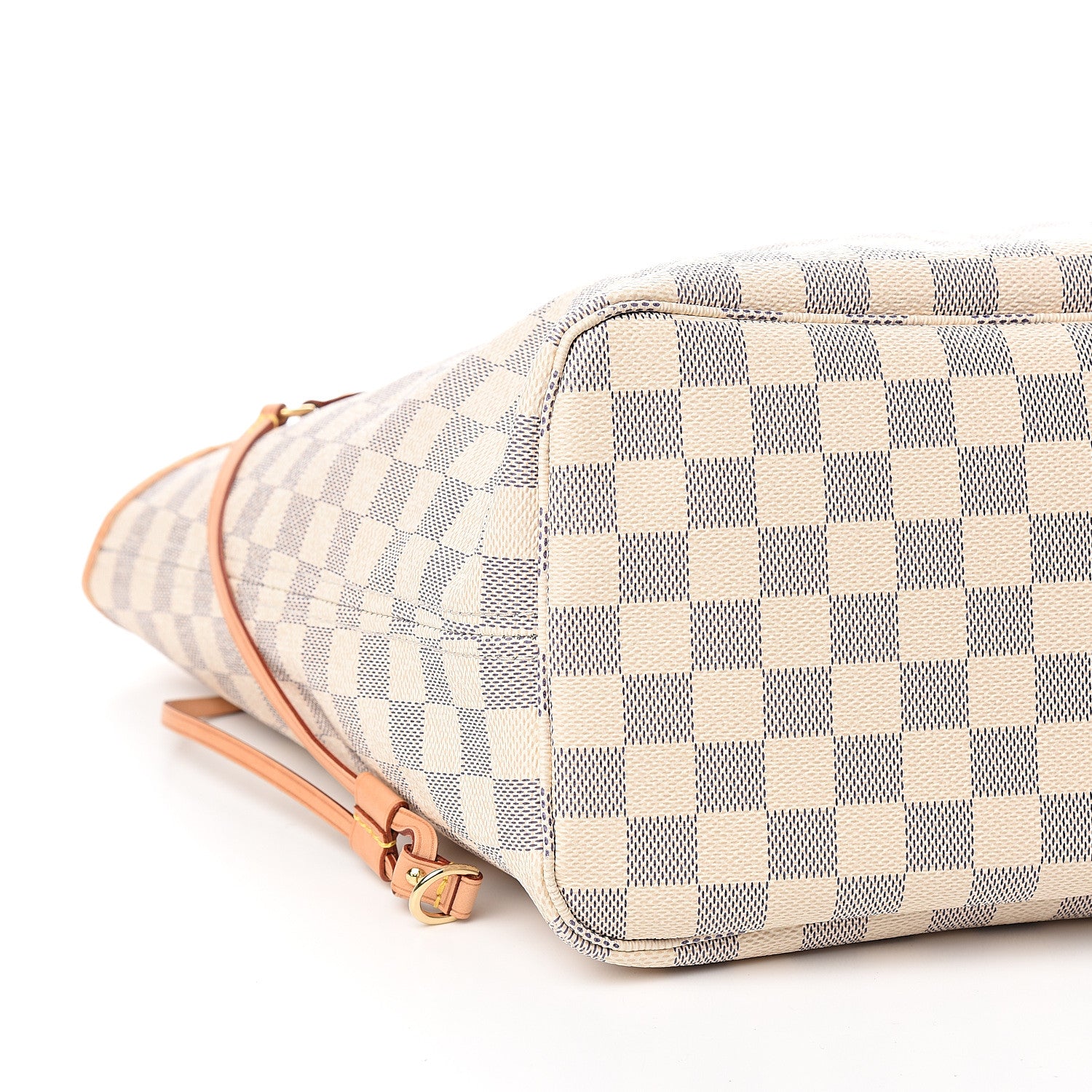Louis Vuitton Damier Azur Neo Neverfull MM Rose Ballerine 8 of 10