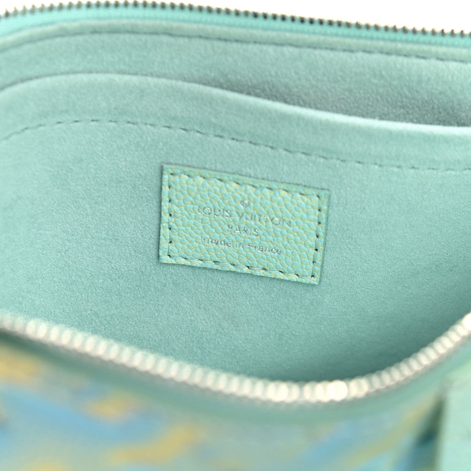 Louis Vuitton Empreinte Monogram Summer Stardust Multi Pochette Accessories Water Green 7 of 10