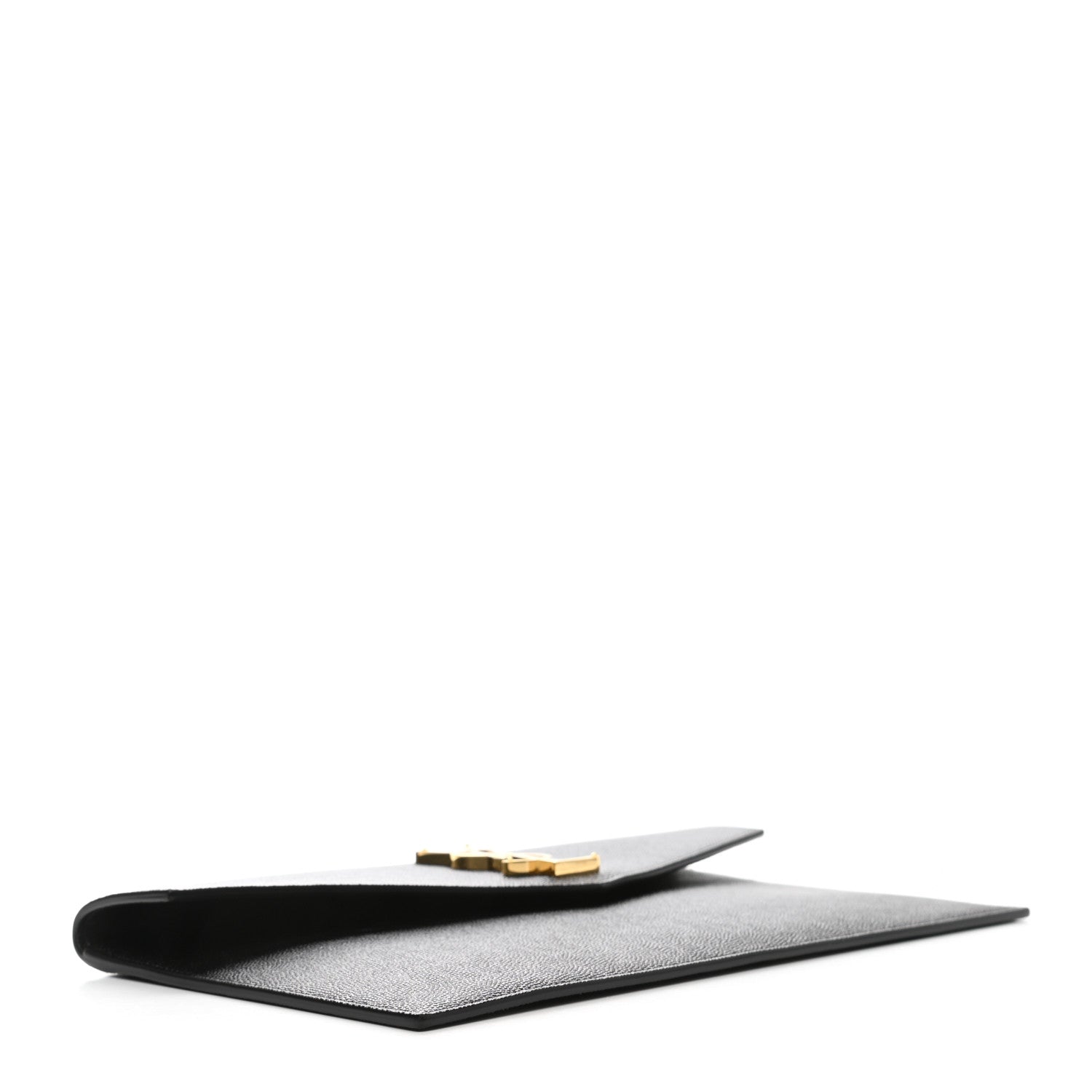 Saint Laurent Grain De Poudre Uptown Pouch Black 5 of 8