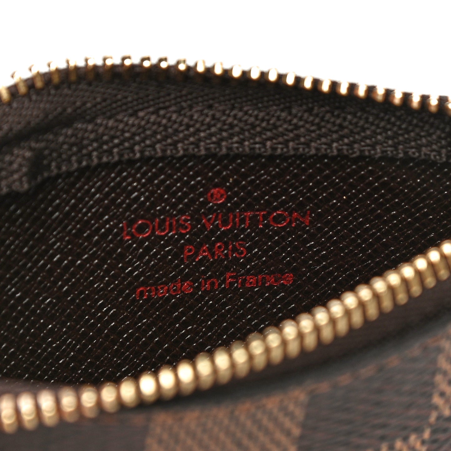 Damier Ebene Key Pouch