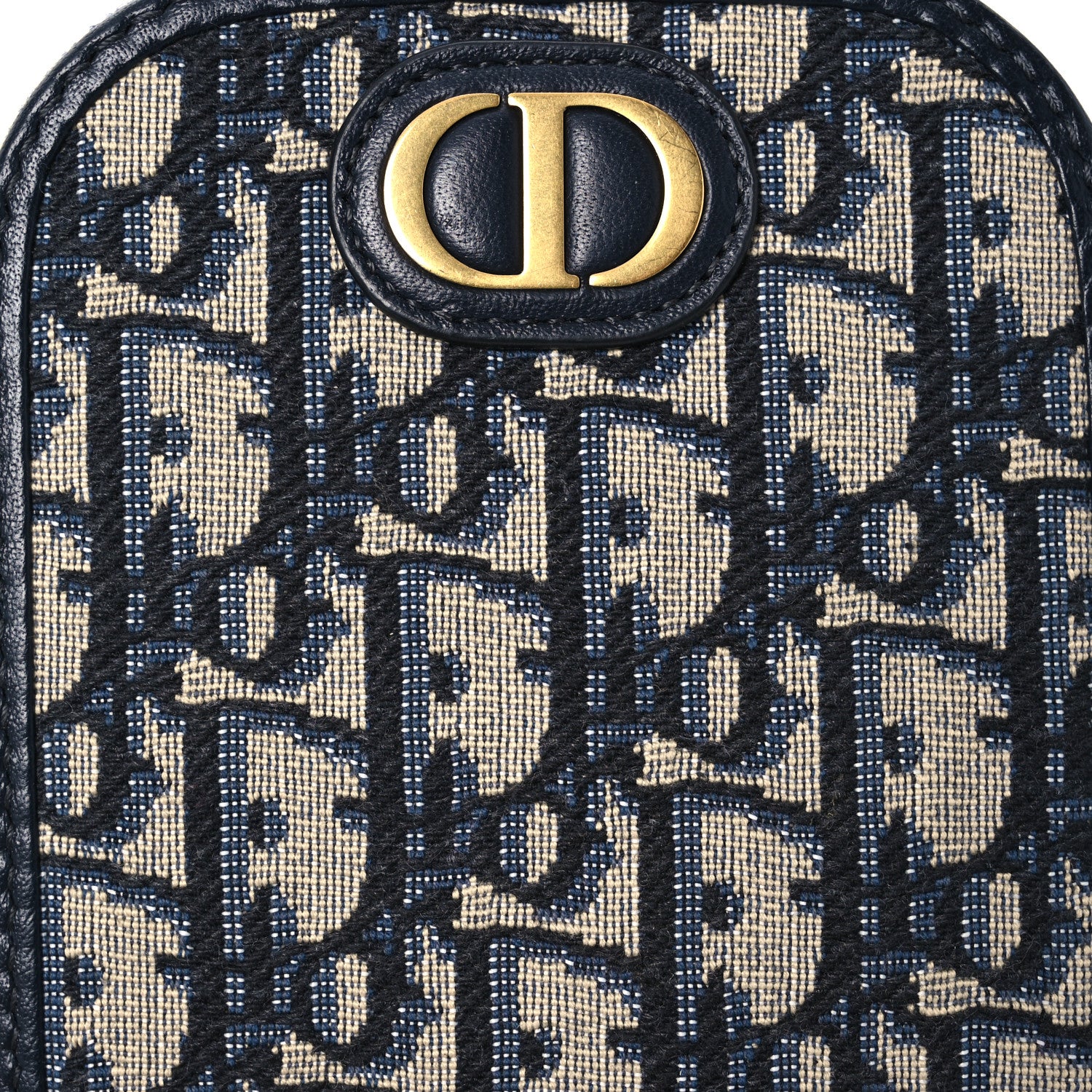 Christian Dior Oblique 30 Montaigne Phone Holder Blue 9 of 14