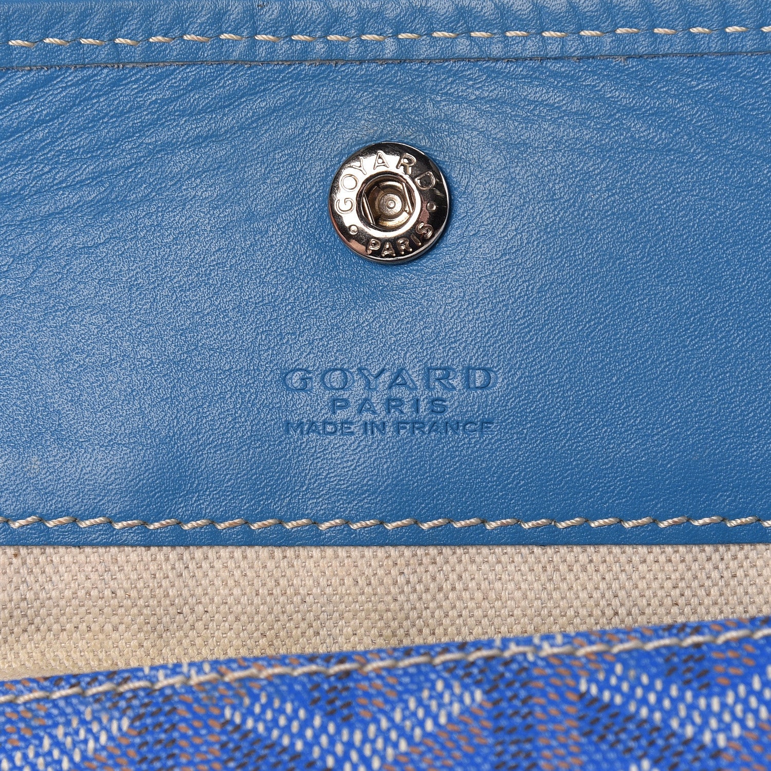 Goyard Goyardine Saint Louis PM Sky Blue 8 of 28