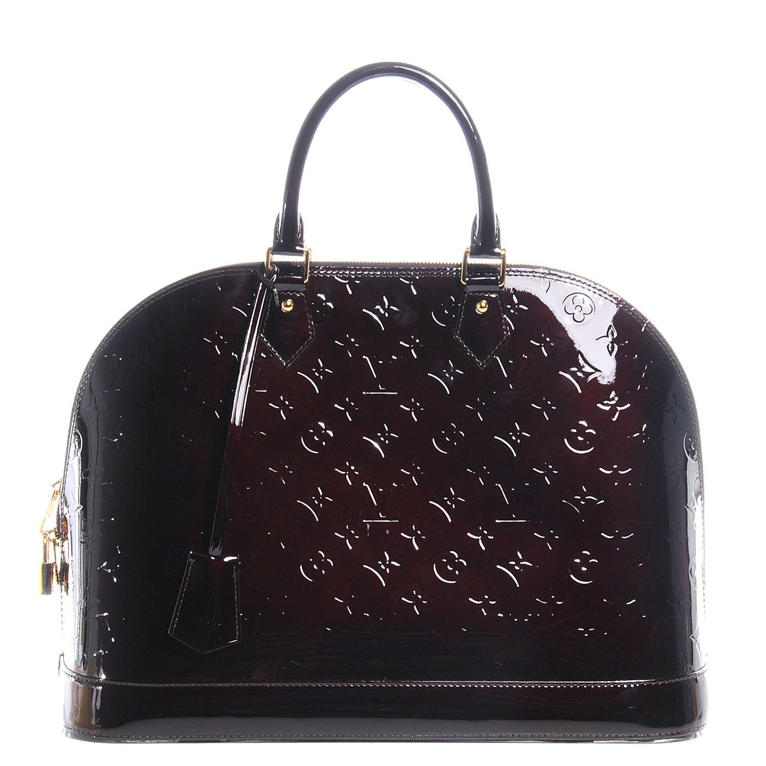 Louis Vuitton Vernis Alma GM Amarante 1 of 8