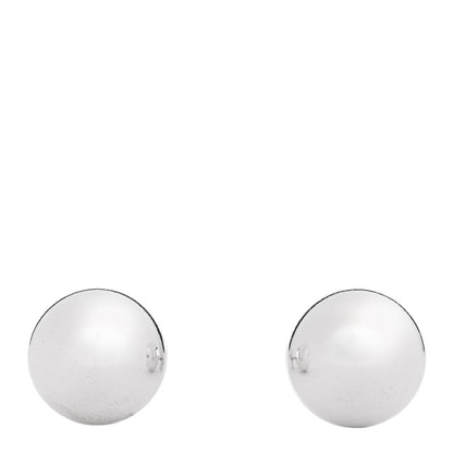 Tiffany Sterling Silver 10mm HardWear Ball Earrings 1 of 5