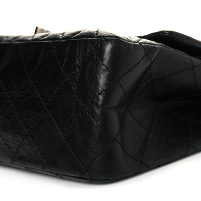 Chanel Aged Calfskin Quilted 2.55 Reissue 226 Flap Black 10 of 12