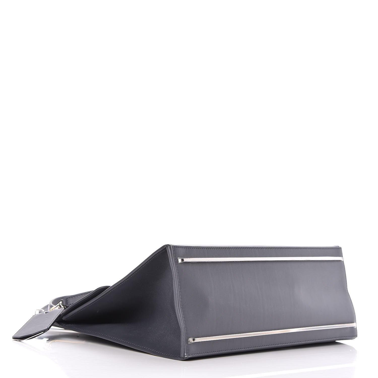 Balenciaga Veau Le Dix M Cartable Shoulder Bag Gris Ardoise 4 of 10