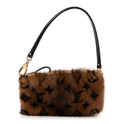 Louis Vuitton Monogram Mink Vison Milla MM Brown 1 of 9