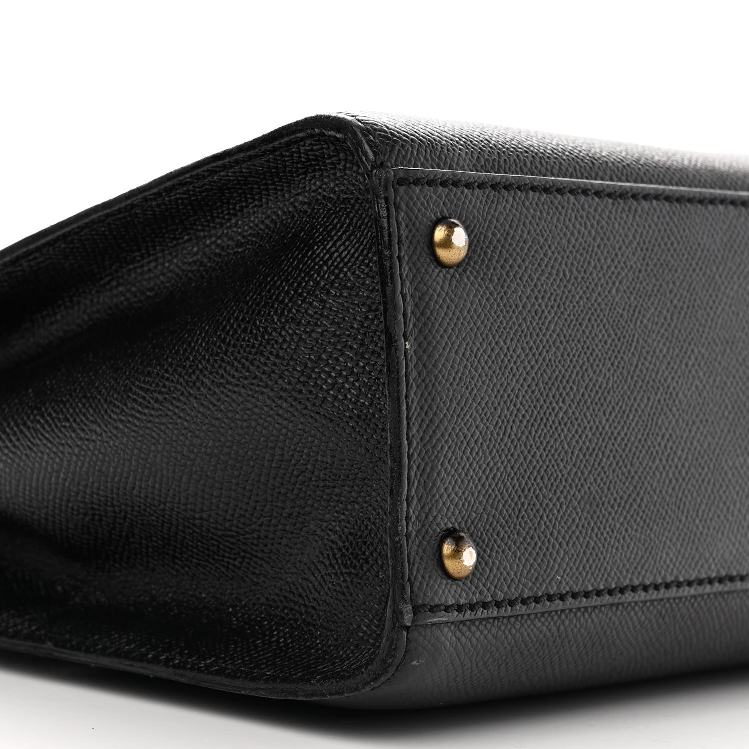 Chanel Grained Calfskin Shoulder Bag Black 9 of 15