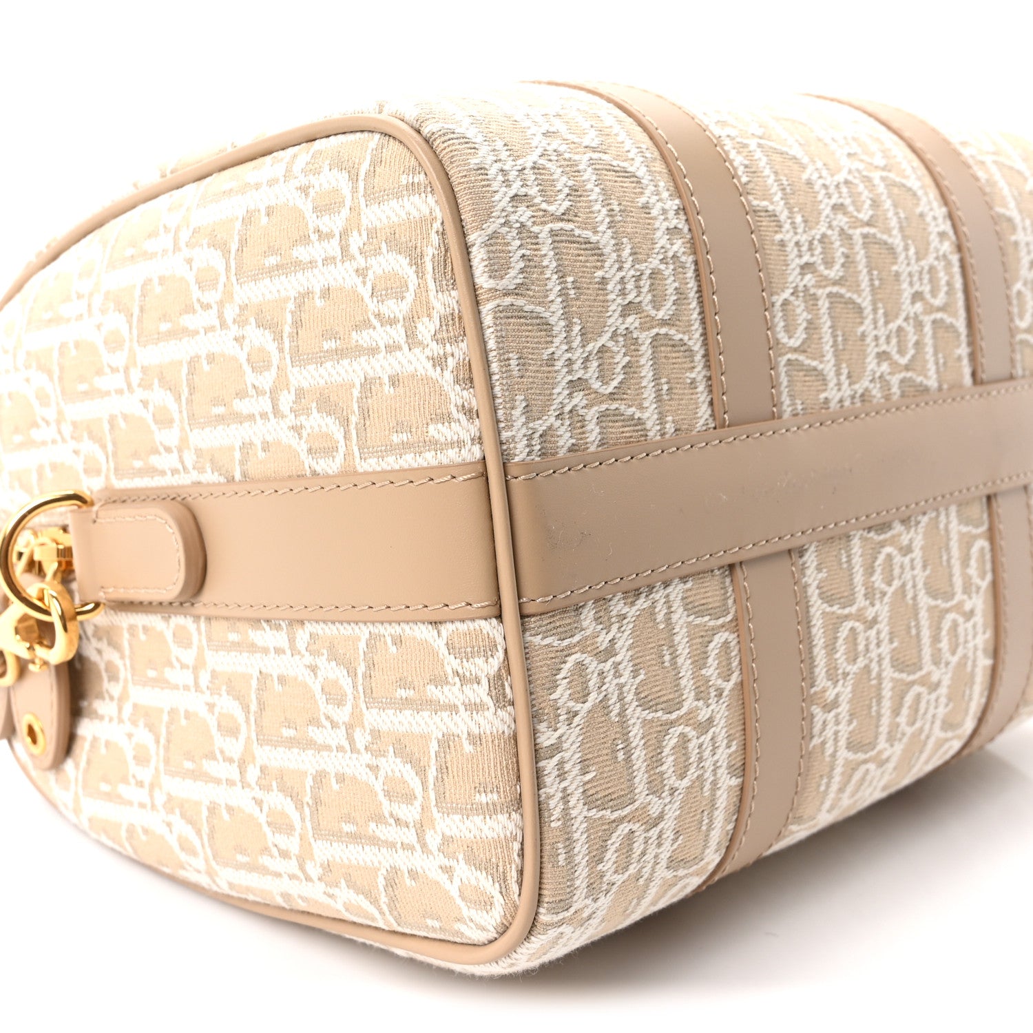 Christian Dior Oblique Groove 25 Bag Natural 1927319 – FASHIONPHILE