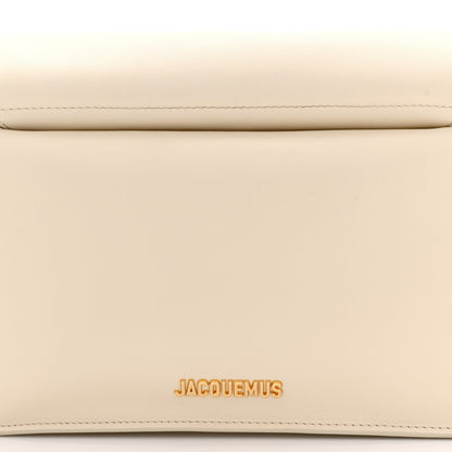 Jacquemus Smooth Calfskin La Pochette Rond Carre Light Ivory 7 of 9