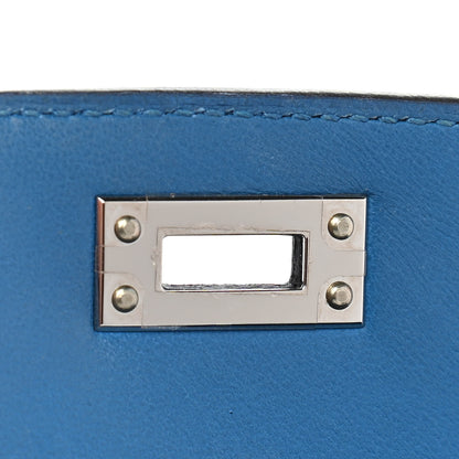 Hermes Epsom Mini Kelly Sellier 20 Bleu Zellige 21 of 28