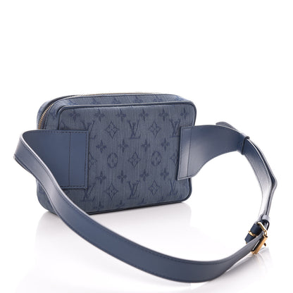 Louis Vuitton Denim Monogram Outdoor Bumbag Navy 3 of 9
