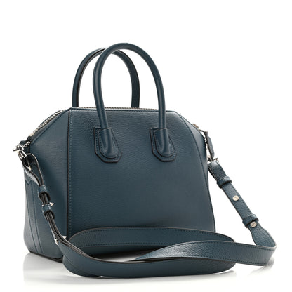 Givenchy Sugar Goatskin Mini Antigona Indigo Blue 3 of 8