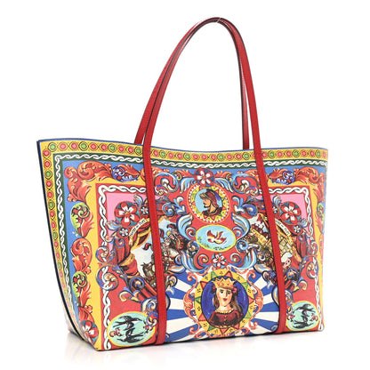Dolce & Gabbana Dauphine Printed Escape Portofino Tote 4 of 8