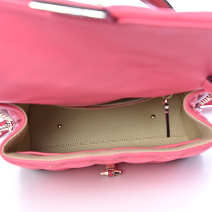 Valentino Garavani Nappa Medium Candystud Top Handle Bag Rosso Valentino Shadow Pink 5 of 17