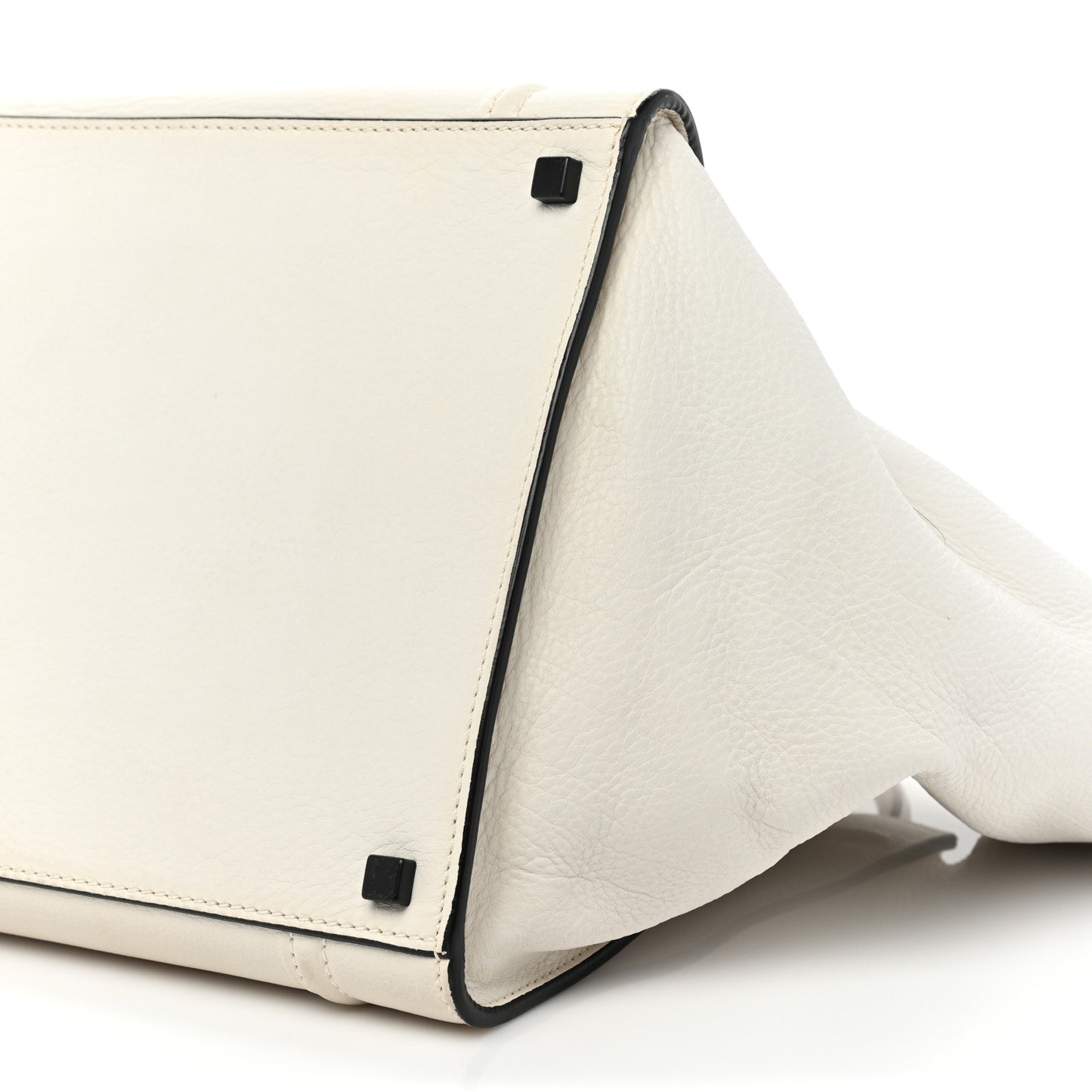 Calfskin Medium Phantom Luggage White