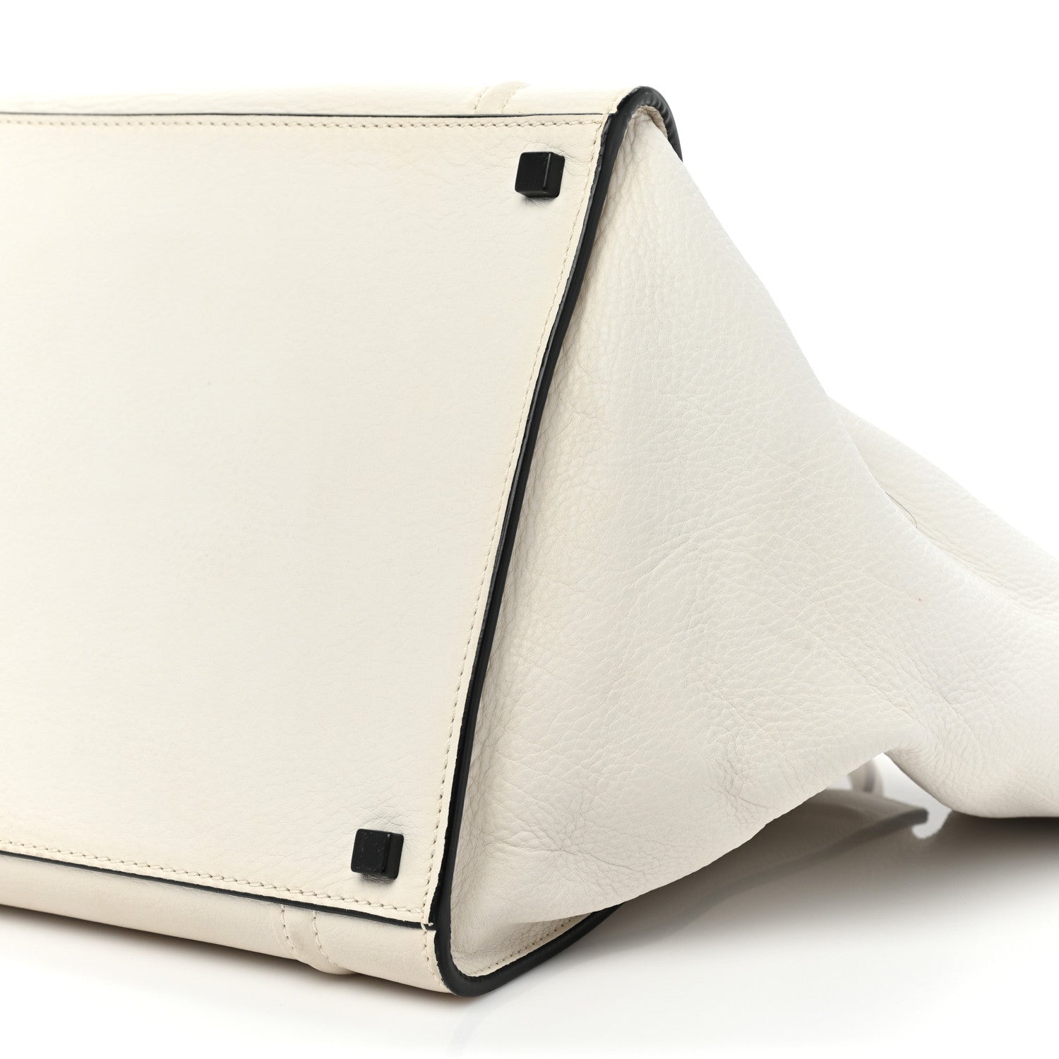 Celine Calfskin Medium Phantom Luggage White 8 of 13