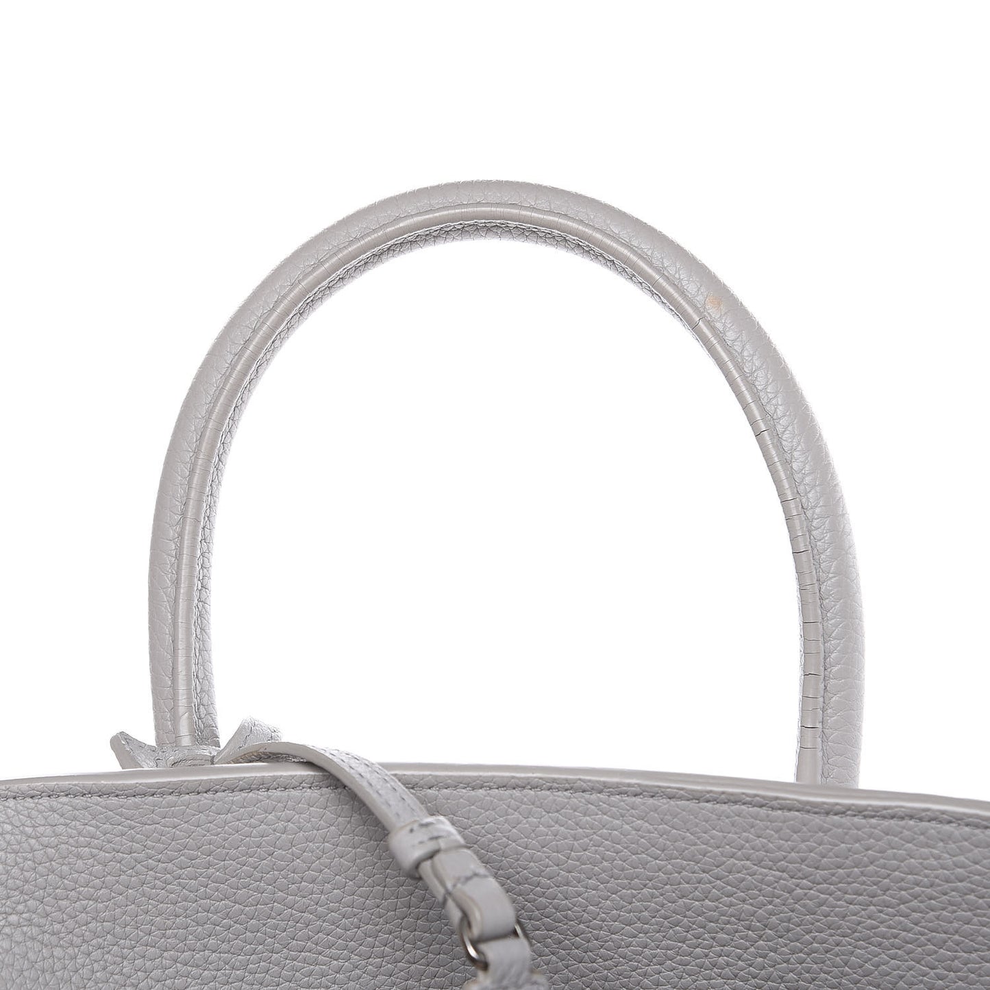 Grained Calfskin Small Supple Sac De Jour Souris