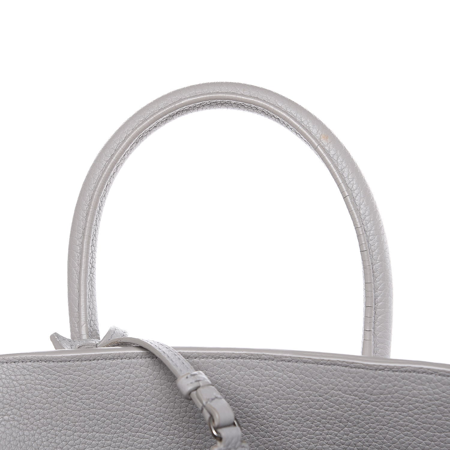 Saint Laurent Grained Calfskin Small Supple Sac De Jour Souris 15 of 18