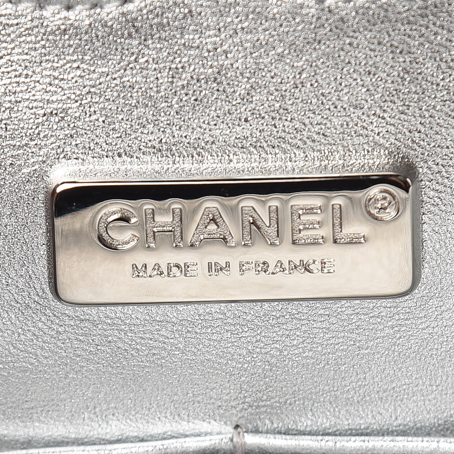 Chanel Lambskin Hand Painted Medium Double Flap Black Silver 8 of 11