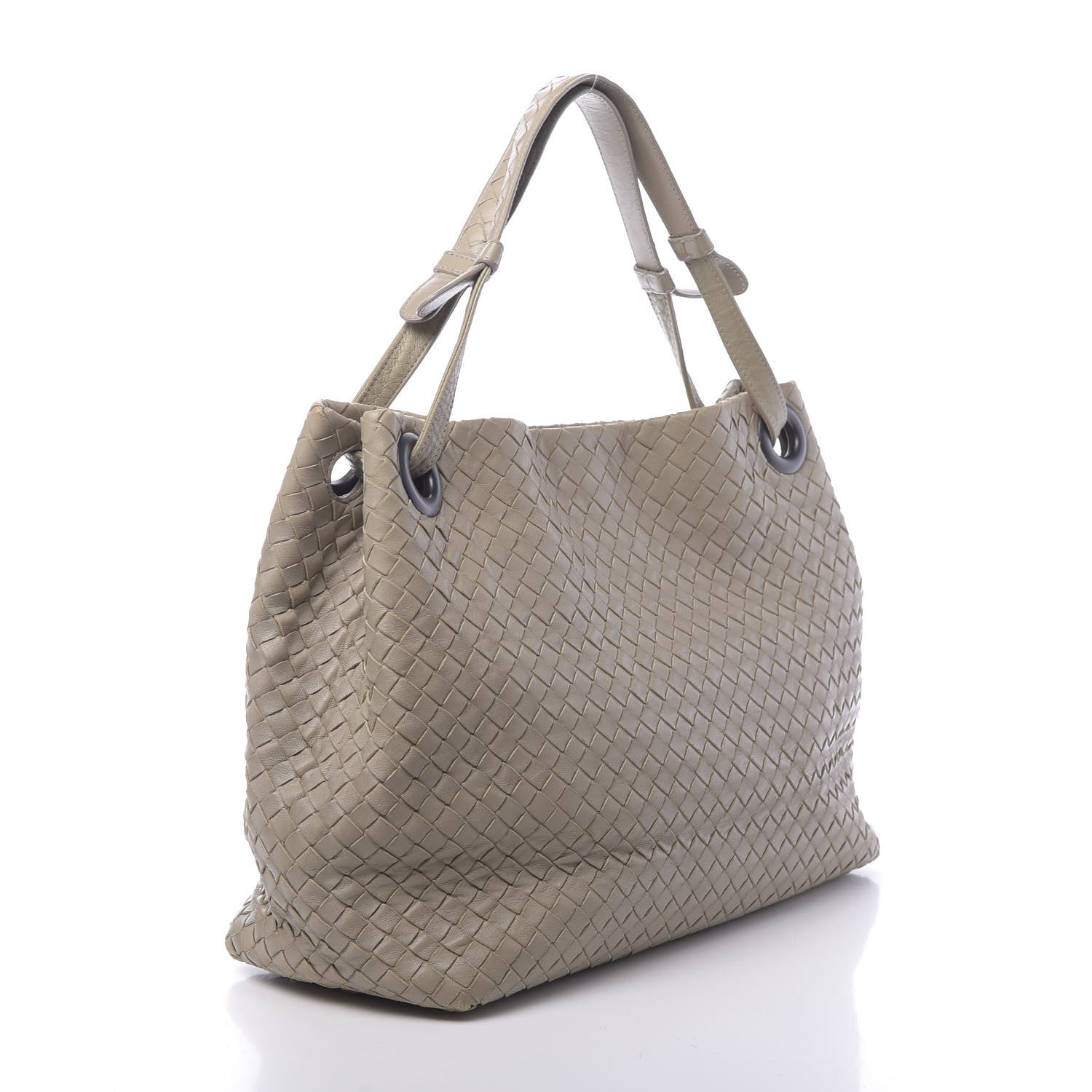Bottega Veneta Nappa Intrecciato Medium Garda Bag Fume 3 of 16