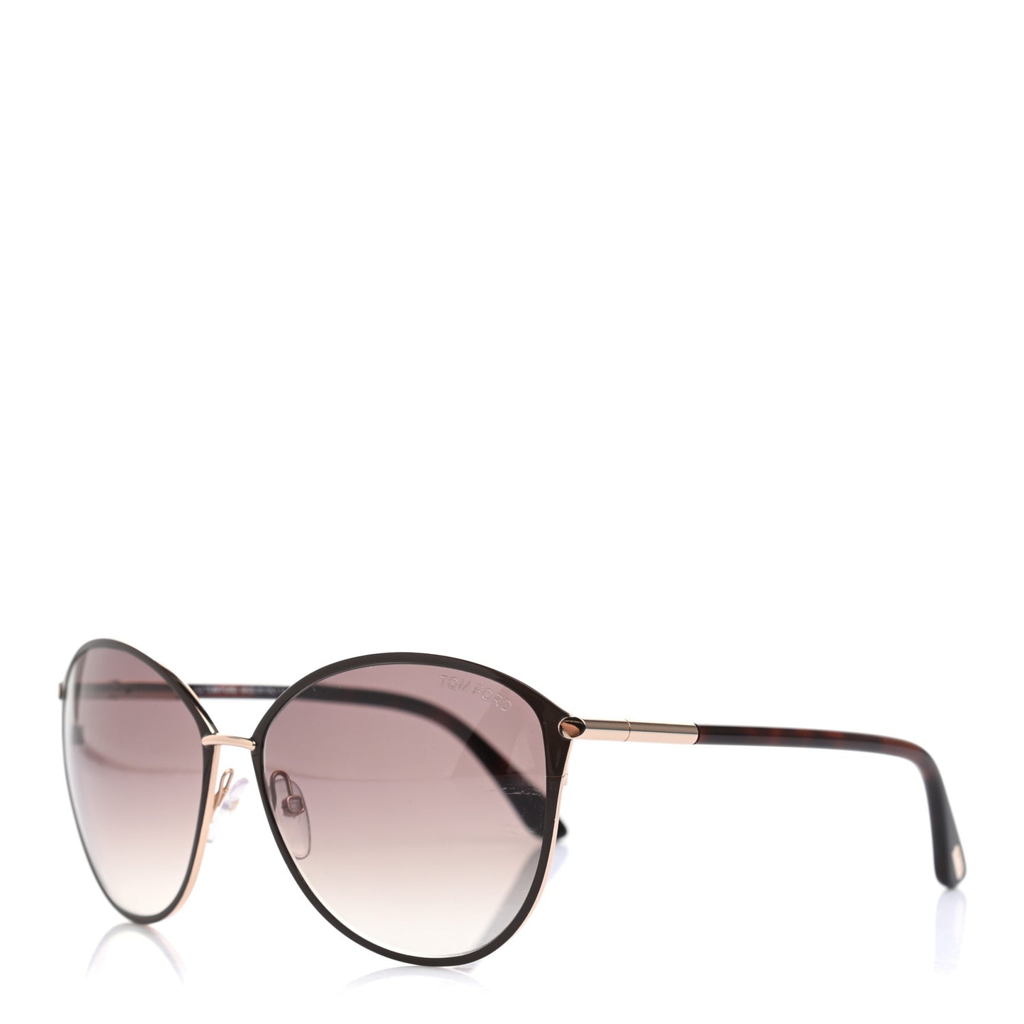 Penelope Vintage Round Sunglasses TF320 Brown