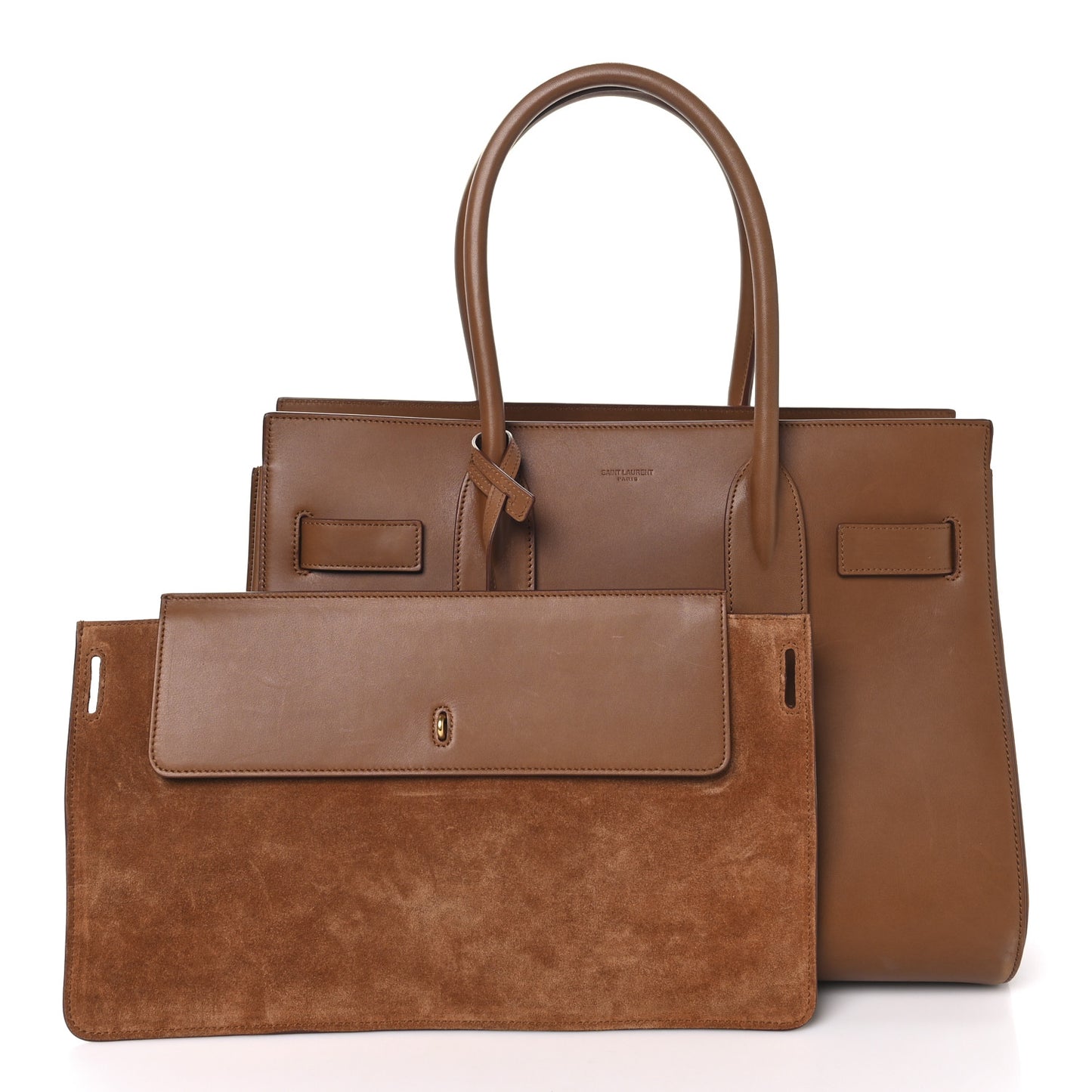 Calfskin Large Souple Sac De Jour Brick