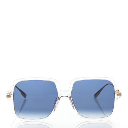 Christian Dior Acetate DiorLink 1 Sunglasses Blue Gold 2 of 8