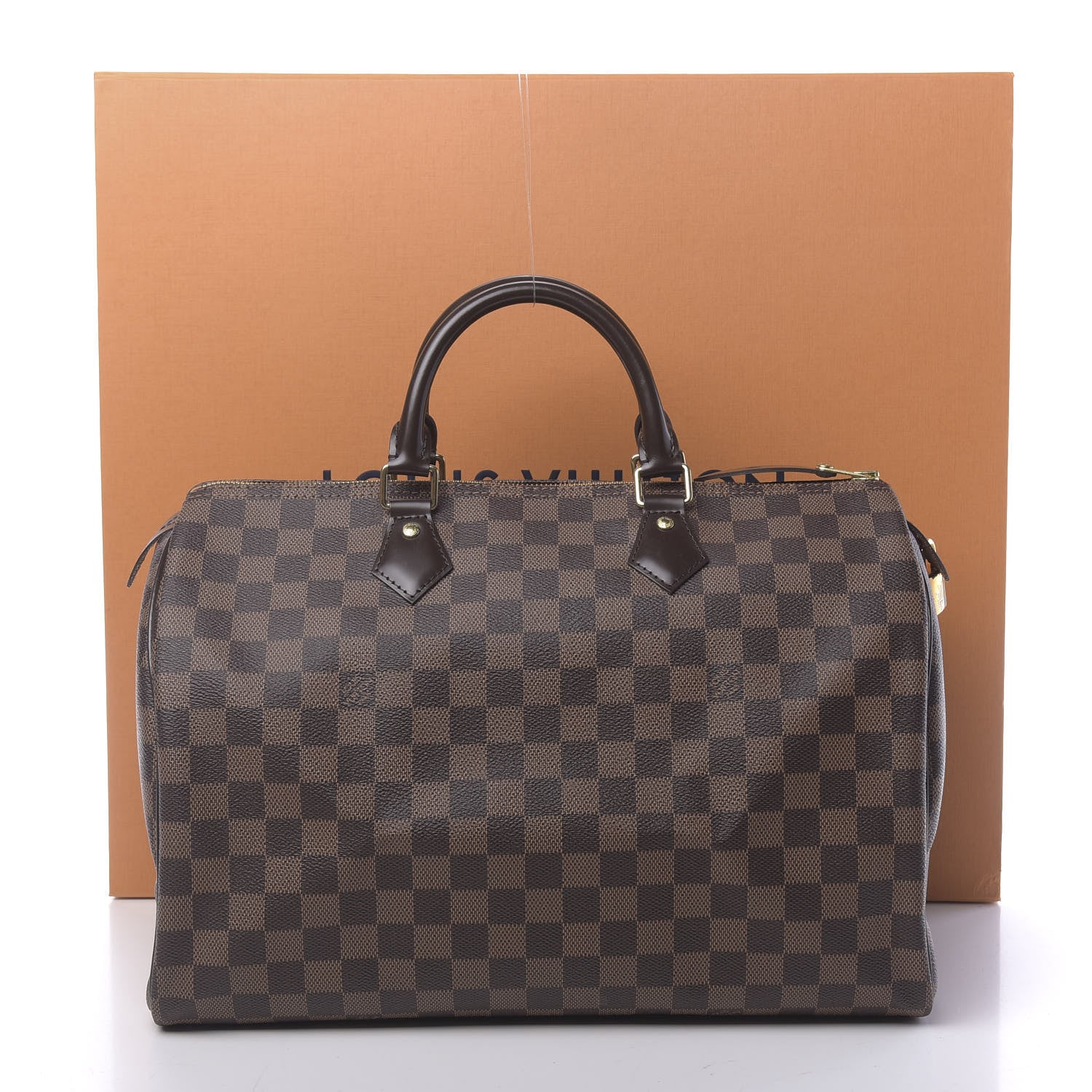 Louis Vuitton Damier Ebene Speedy 35 12 of 12